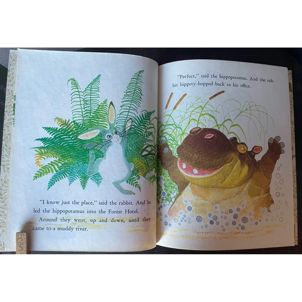 Forest Hotel Counting Story Little Golden Book 1977 Steincrohn Davis
